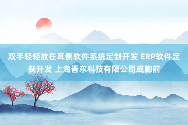 双手轻轻放在耳侧软件系统定制开发 ERP软件定制开发 上海晋东科技有限公司或胸前